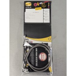 Durites de frein aviation SPIEGLER HONDA VFR 400 R 91- (NC30)(02 durites avant - alternatif)