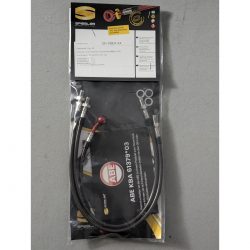 Durites de frein aviation SPIEGLER BMW K100 88-92 (BMW100)(03 durites avant - alternatif - sans tubes acier - NO ABS)