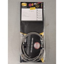 Durites de frein aviation SPIEGLER YAMAHA FJ 1200 88-90 (1WH)(02 durites avant - alternatif - Sans Anti-Plongée)