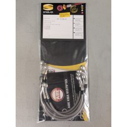 Durites de frein aviation SPIEGLER BMW R1100 RS 92-00 (259)(05 durites av + arr - origine - ABS II)