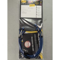 Durites de frein aviation SPIEGLER SUZUKI GSX 1400 01-03 (WVBN)(03 durites avant - original)