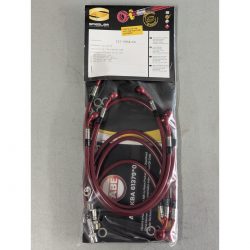 Durites de frein aviation SPIEGLER SUZUKI GSF 1200 Bandit 2006 (WVCB)(07 durites av + arr - original - ABS)