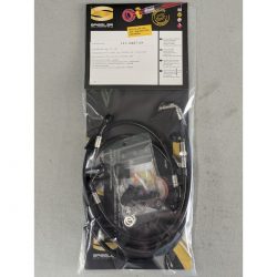 Durites de frein aviation SPIEGLER KAWASAKI ZX-6R 13-16 (ZX636E / EF)(04 durites av + arr - original - ABS)