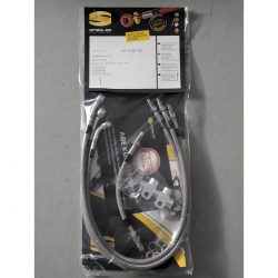 Durites de frein aviation SPIEGLER SUZUKI RF 600 R 93-97 (GN76B)(03 durites avant - Version StreetBike)