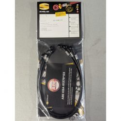 Durites de frein aviation SPIEGLER YAMAHA XV 1000 Virago 86-90 (2AE)(03 durites avant - original)