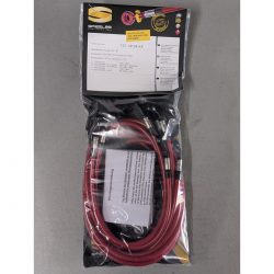 Durites de frein aviation SPIEGLER KAWASAKI Z900 20-24 (ZR900F)(05 durites av + arr - alternatif - sans tubes acier - ABS)