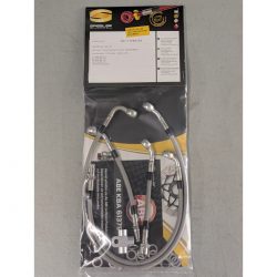 Durites de frein aviation SPIEGLER BMW R1200 C 01-02 (R2C)(04 durites avant - alternatif - guidon standard - ABS II)