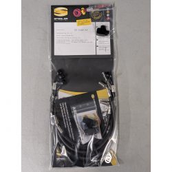 Durites de frein aviation SPIEGLER HONDA Z 125 MA Monkey 18-22 (JB02)(04 durites av + arr - original - ABS)