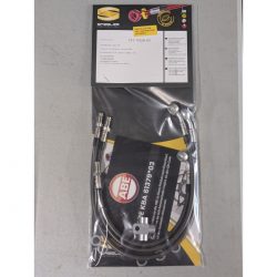 Durites de frein aviation SPIEGLER KAWASAKI ZX-12R 04-06 (ZXT20A)(03 durites avant - origine)