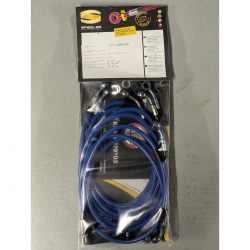 Durites de frein aviation SPIEGLER YAMAHA TENERE 700 19-20 (DM07)(05 durites av + arr - sans tubes acier - ABS)