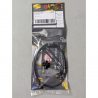 Durites de frein aviation SPIEGLER BMW R1150 GS 02-03 (R21)(04 durites av + arr - original - NO ABS - TOURATECH)