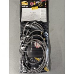 Durites de frein aviation SPIEGLER HUSQVARNA 701 SM 16- (B3)(04 durites av + arr - origine - ABS)