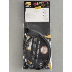 Durites de frein aviation SPIEGLER SUZUKI SV 650 S 03-06 (WVBY)(02 durites avant - alternatif)