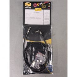 Durites de frein aviation SPIEGLER HONDA XRV 750 AFRICA TWIN 93-03 (RD07)(03 durites avant - original - avec tubes acier)