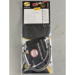 Durites de frein aviation SPIEGLER BMW K75 L 85- (BMW75)(03 durites avant - original)