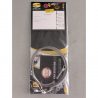 Durites de frein aviation SPIEGLER DUCATI 750 SS 91-97 (750S)(02 durites avant - original - double disques)