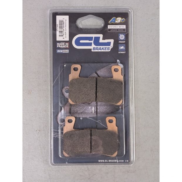 Plaquettes de frein CL BRAKES 2711A3+ HONDA CBR600 F4 - FS - Fi 99-06 (Avant)