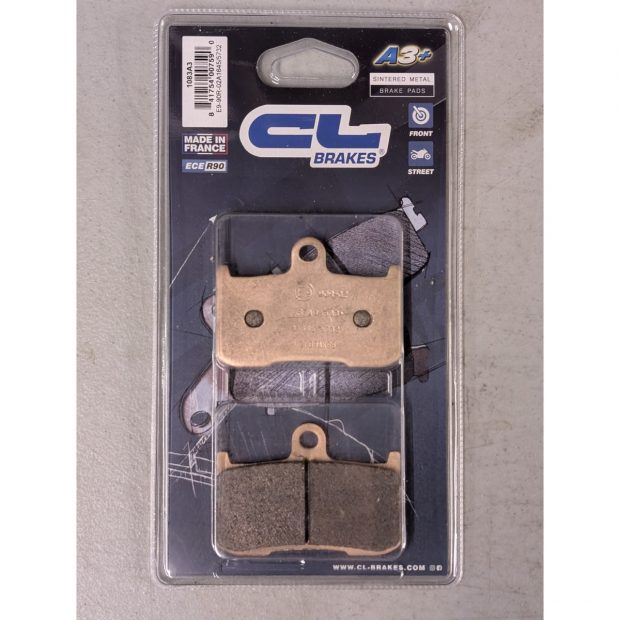 Plaquettes de frein CL BRAKES 1083A3+ TRIUMPH SPEED TRIPLE 1050 05-07 (Avant)