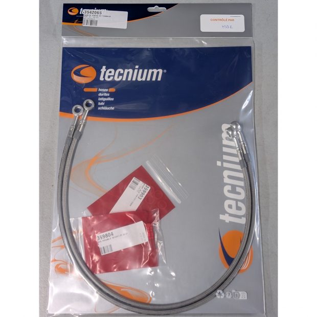 Durites de frein aviation YAMAHA YZF-R1 02-03 (Avant - 2 durites - Origine)