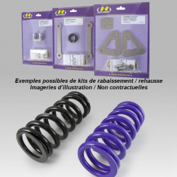 Kit de rabaissement HYPERPRO KAWASAKI Z400 19-24 (-25mm - biellettes/ressorts)
