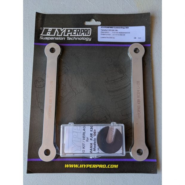 Kit de rabaissement HYPERPRO YAMAHA FJR 1300 14-18 (AE/AS/ES) (-30mm - biellettes)
