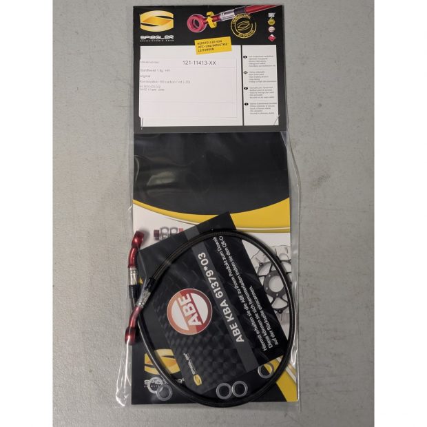 Durite de frein aviation SPIEGLER HONDA CB 600 F Hornet 02-06 (PC36)(01 durite arrière - original)