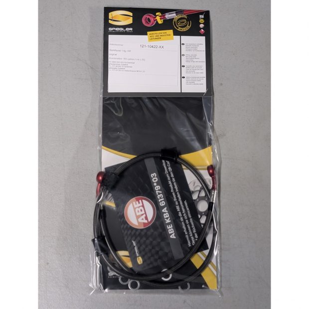 Durite de frein aviation SPIEGLER HONDA NTV 650 Revere 88-91 (RC33)(01 durite arrière - original)