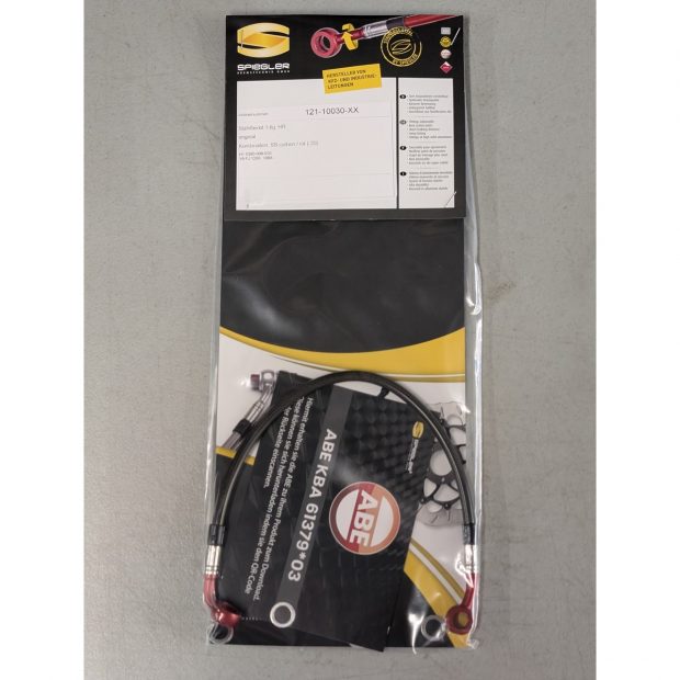 Durite de frein aviation SPIEGLER YAMAHA FJ 1200 88-91 (3CW)(01 durite arrière - original)