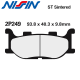 Plaquettes de frein NISSIN 2P-249ST YAMAHA FZ6 FAZER 04-06 (Avant)
