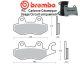Plaquettes de frein BREMBO 07KA31RC KAWASAKI Z500 24-25 (Avant)