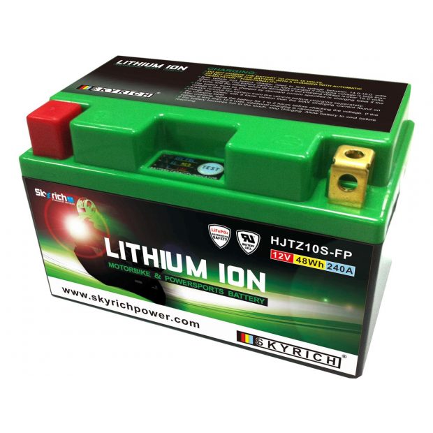 BATTERIE SKYRICH Lithium-Ion LTZ10S sans entretien (HJTZ10S-FP) KAWASAKI Z500 24-25