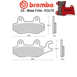 Plaquettes de frein BREMBO 07KA31SA KAWASAKI Z500 24-25 (Avant)