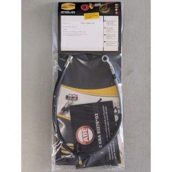 Durite de frein aviation SPIEGLER YAMAHA TT 600 Belgarda 96- (4LW)(01 durite arrière - MotoCross -Fourche inversée)