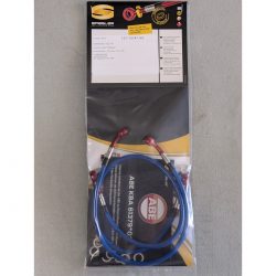 Durites de frein aviation SPIEGLER SUZUKI GSX-R 1300 HAYABUSA 99-07 (WVA1)(02 durites avant - origine - sur garde-boue)