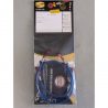 Durites de frein aviation SPIEGLER SUZUKI GSX-R 1300 HAYABUSA 99-07 (WVA1)(02 durites avant - origine - sur garde-boue)