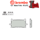 Plaquettes de frein BREMBO 07HO62SA HONDA GL1800 GOLDWING 18-21 (Avant)