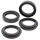 Joints spi de fourche avec cache-poussières ALL BALLS 37x50x11 mm - HONDA XR 1981-1982