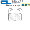 Plaquettes de frein CL BRAKES 1066RX3 YAMAHA XJR 1300 02-18 (Arrière)