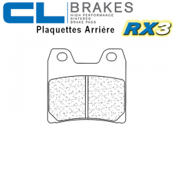 Plaquettes de frein CL BRAKES 1066RX3 YAMAHA FZS - FAZER 01-05 (Arrière)