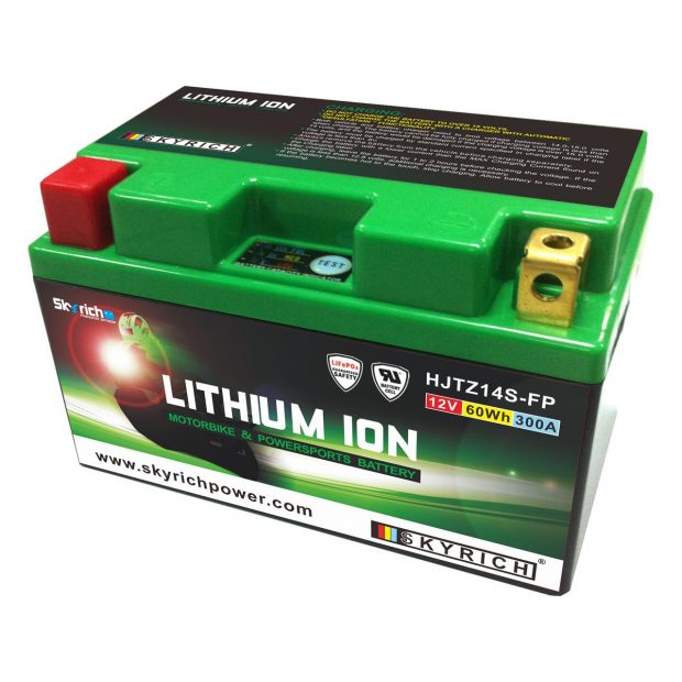 BATTERIE SKYRICH Lithium-Ion LTZ14S sans entretien (HJTZ14S-FP) - DUCATI MULTISTRADA V2 / S 22-24