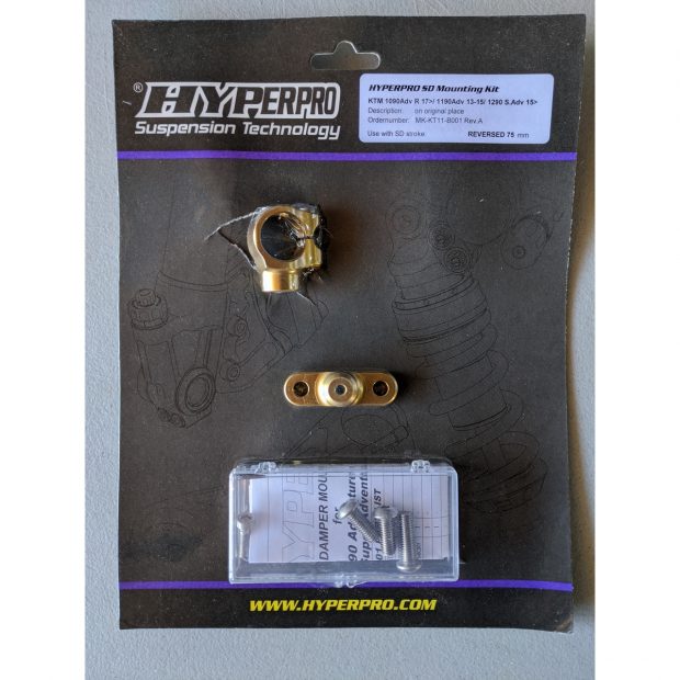 Kit de fixation d'amortisseur de direction HYPERPRO KTM 1290 SUPER ADVENTURE - S - R 15-23