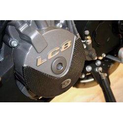 Slider moteur R&G Racing KTM LC8 SUPER DUKE (Gauche - Carbone)