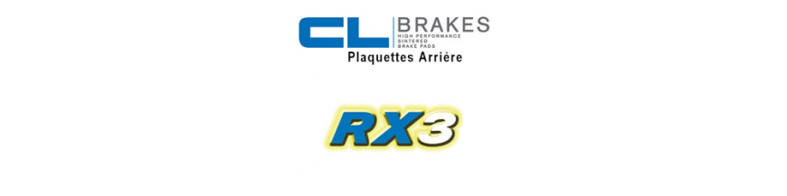 Plaquettes RX3 - Route et Touring