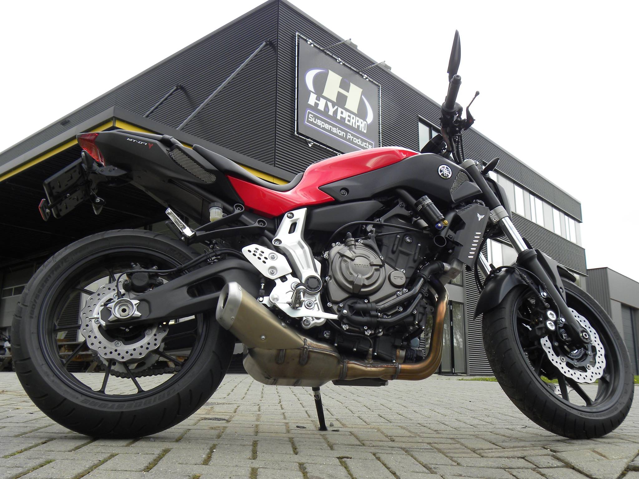 kit suspensions hyperpro - yamaha mt-07 2018