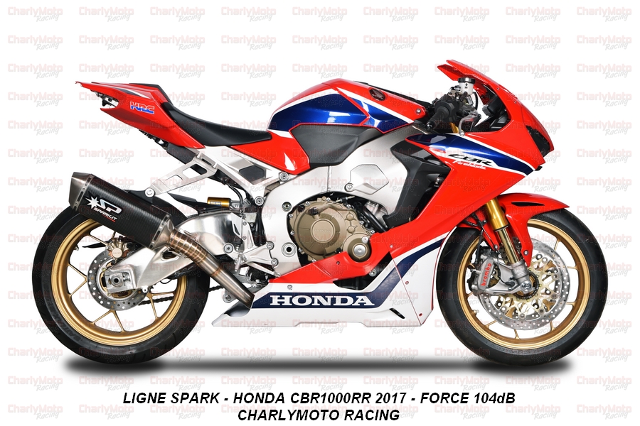 Ligne SPARK FORCE 104dB - HONDA CBR1000RR 2017