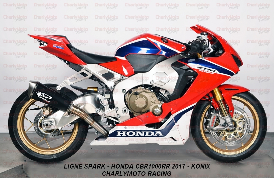 Ligne SPARK KONIX - HONDA CBR1000RR 2017