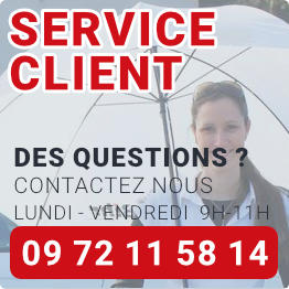 Service client au 09 72 11 58 14
